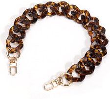 Purse Charm Chain for Handbags,18In Short Bag Chain Strap for Purse,Acrylic Bag