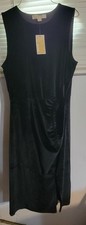 Michael Kors Size L Black Dress. Nwt