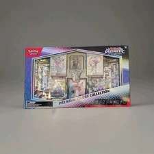 Pokémon TCG Scarlet & Violet Prismatic Evolutions Premium Figure Collection Box