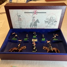 LIMITED EDITION BRITAINS TOY SOLDIERS SET 5392   THE 9TH/12TH ROYAL LANCERS
