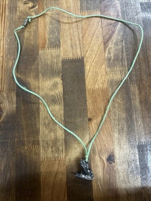 24,5'' versilbert Schilf und Barton Santa s Schlitten Weihnachten Anhänger Halskette