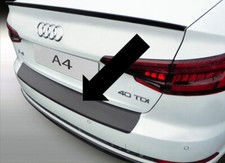 Ladekantenschutz schwarz für Audi A4 Limousine Typ 8W ab facelift Bauj. 06.2018-