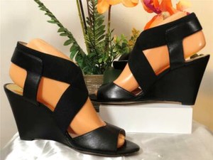 meadow elastic and leather sandal