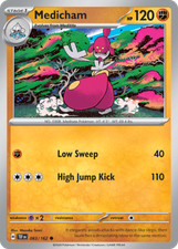 Medicham 83/162 Common | Temporal Forces | Pokemon Card