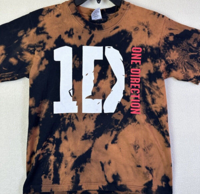 One Direction 1D Black Youth L T Shirt Harry Styles Hot Rock Music EUC Band