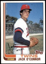 Jack O'Connor #353 1982 Topps