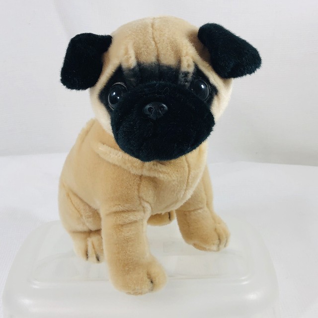 black pug stuffed animal