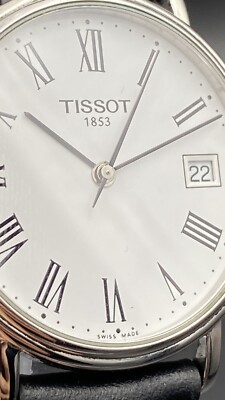 Tissot 🇨🇭 1853 T870/970 Sapphire Swiss Dress Watch Roman