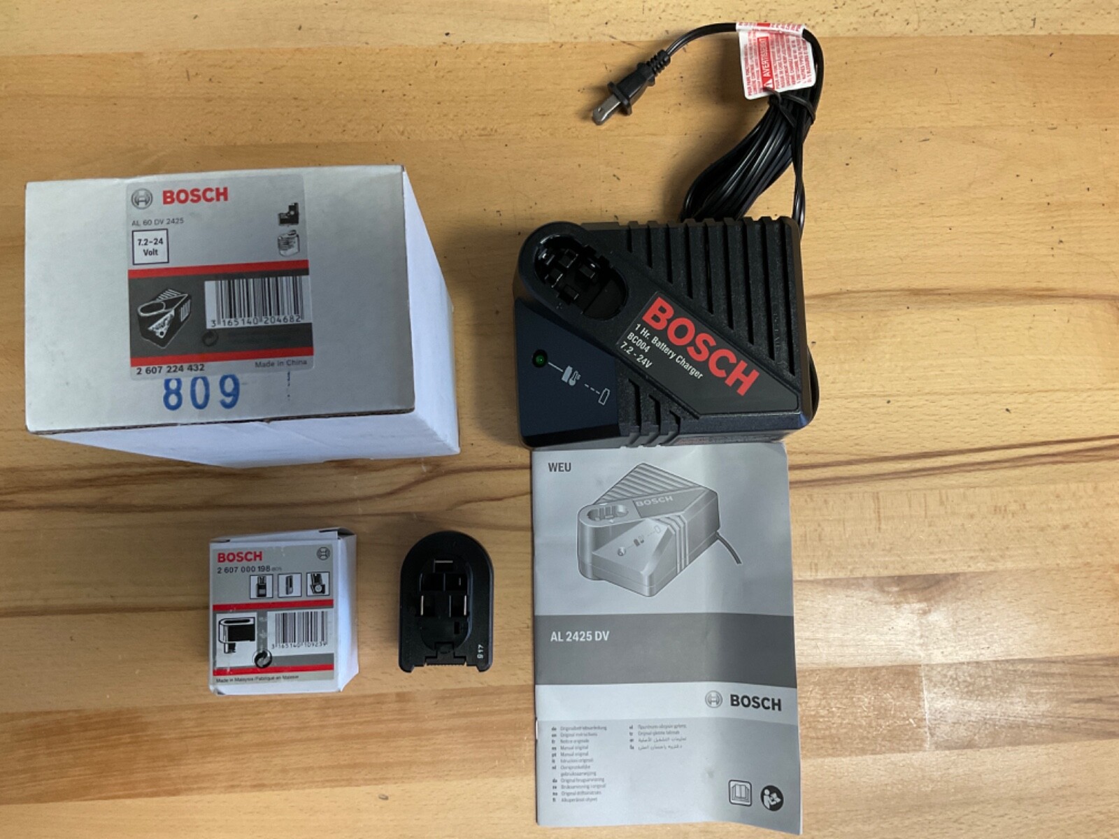 NEW Bosch Genuine OEM BC004 12V 14.4V 18V 24V Battery Charger Replaces BC130 eBay