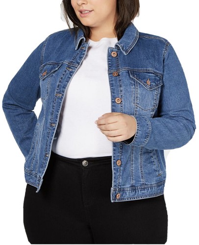Denim Jacket sz 16W NWT | eBay