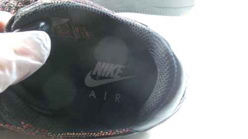 2015 NIKE AIR FORCE 1 FLYKNIT LOW 817419 001 MULTI COLOR 7.5 MAX 180 PRESTO 95 - Picture 8 of 9