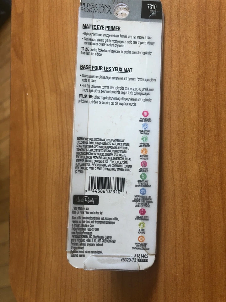 PHYSICIANS FORMULA MATTE EYE PRIMER 7310 matte LIGHTWEIGHT - Image 3 of 3