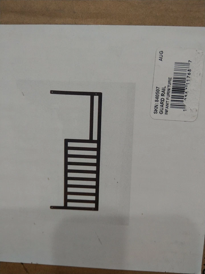 Riel de protección para niños pequeños Baby Cache Manhattan Collection - Coñac 4575-COG Foto 2 de 4