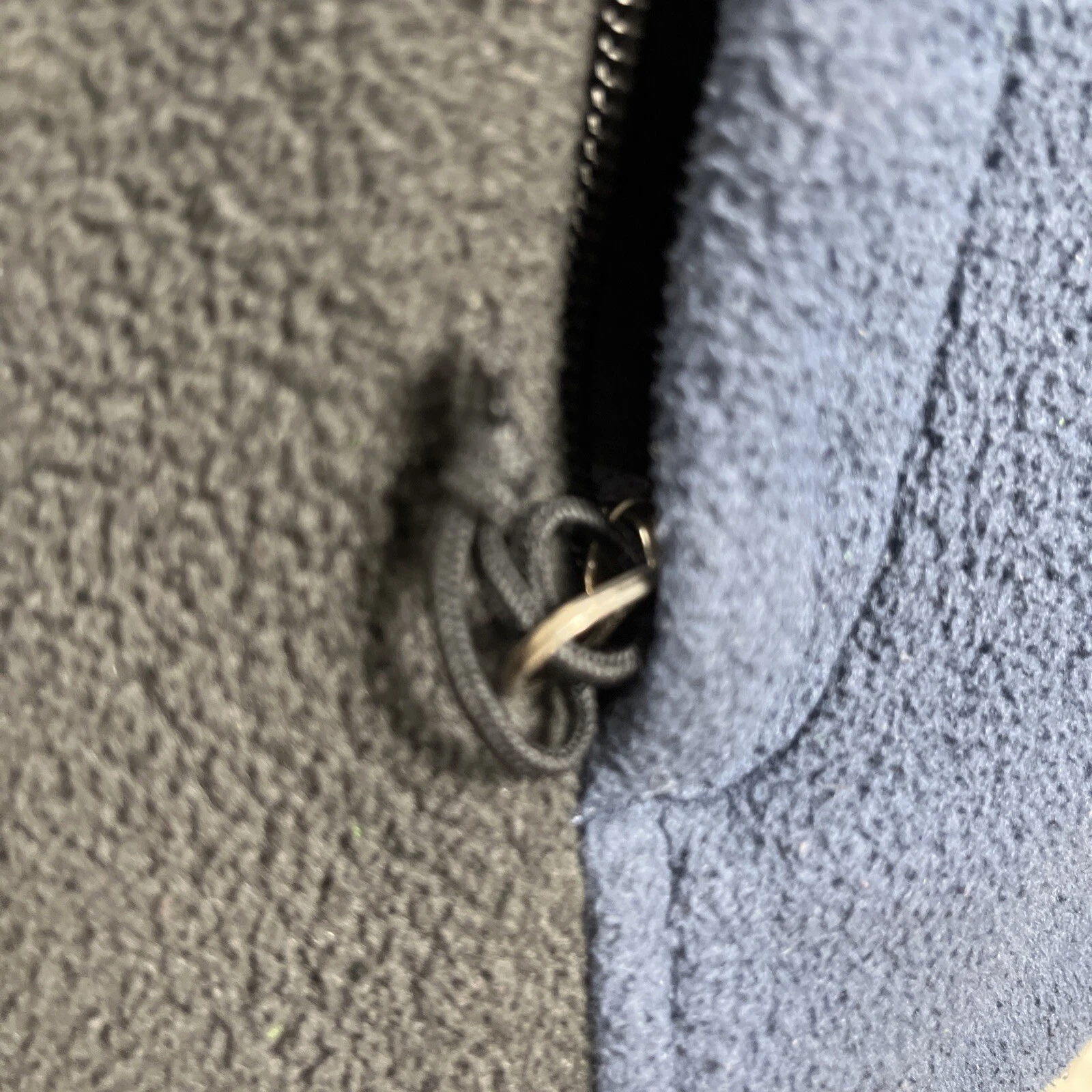 north-face fleece full zip-up mock jacket