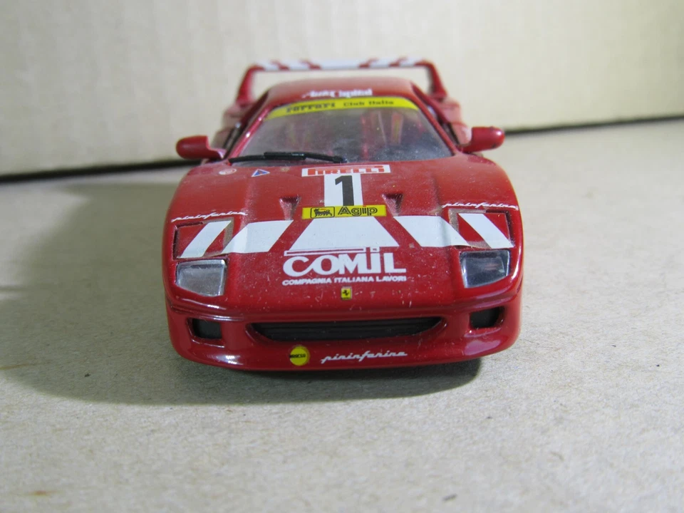 260X Auto Dettaglio Raro ART153 Ferrari F40 #1 Parasiliti 1992 1:43 Promozionale - Immagine 3 di 4