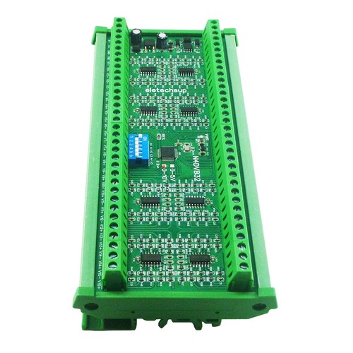 32CH0-5V 0-10V Differential Voltage Input RS485 Modbus Analog Collector DC12V24V - Picture 7 of 14