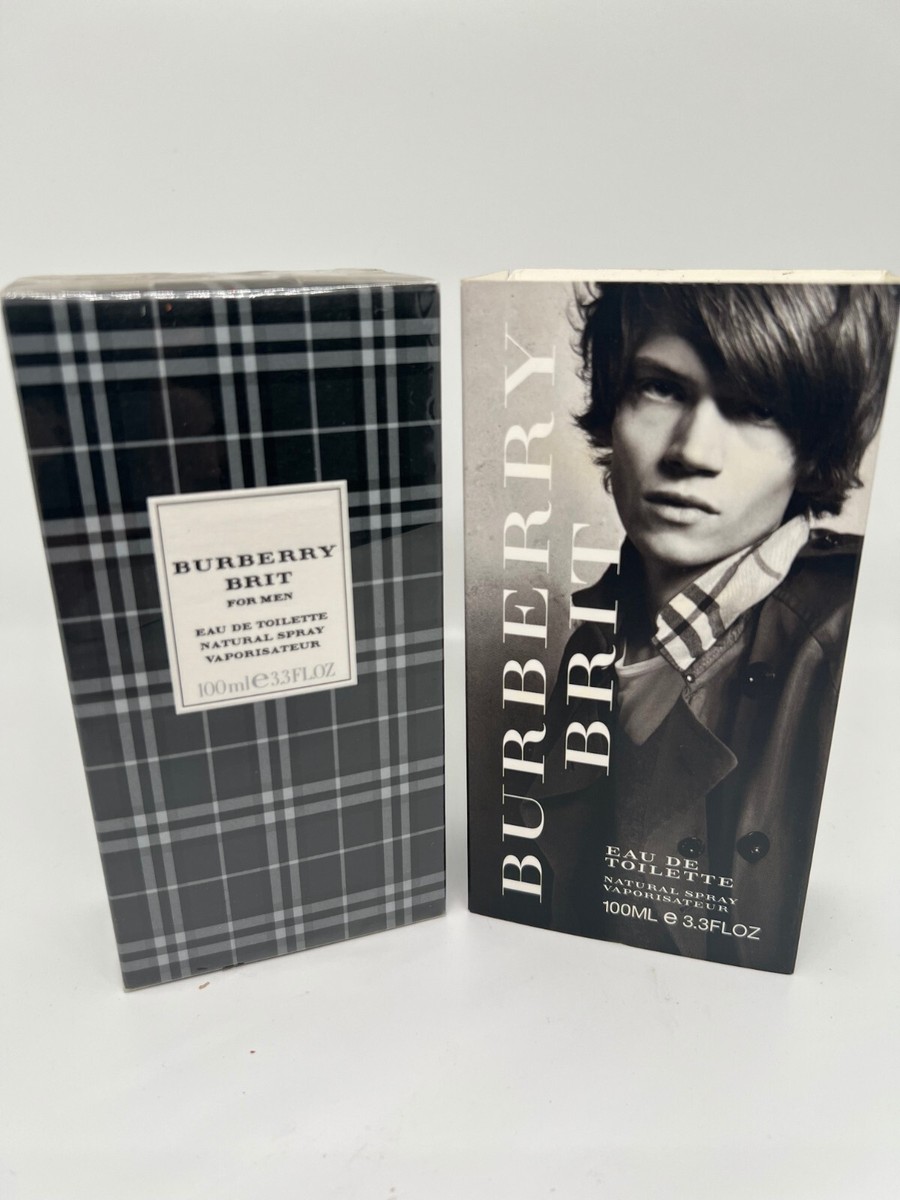 BURBERRY BRIT MEN by INTER PARFUMS 3.3 oz / 100 ML Eau De Toilette