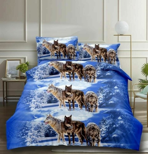 3D Duvet Cover Bedding Set With Fitted Sheet And Pillow Case Single Double King* - Picture 42 of 48