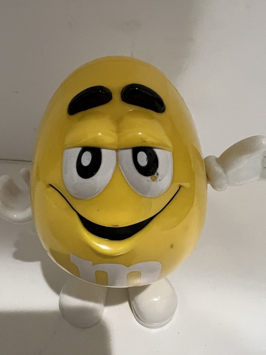 Vintage 1991 Yellow M&M Candy Dispenser | eBay