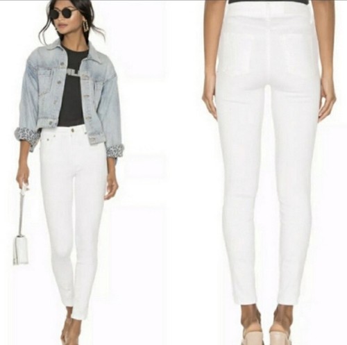 PISTOLA White Denim OSLO Wash High-Rise 