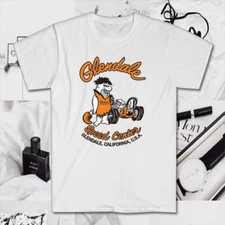 Glendale Speed Center Men's White Size S to 5XL