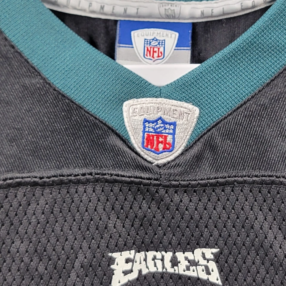 Футболка Reebok NFL Football Philadelphia Eagles Brian Westbrook 36 черная молодежная размер XL - Изображение 3 из 4