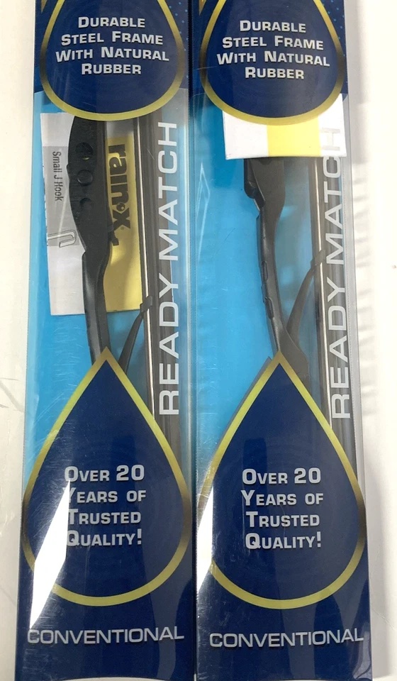 Par de limpiaparabrisas Rain X convencional C-13 13"+13" para Jeep Wrangler Foto 2 de 4