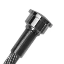 Ultra-Tec RF-8 Invisiware Radius Ferrule 316 Stainless Steel for 1/4" Cable