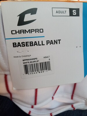 Culotte De Baseball Champro Triple Couronne - Polyester Stretch, Genoux