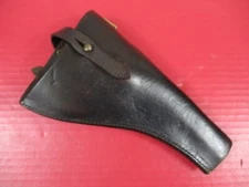 WWI British Army Leather Holster for Webley 455 Revolver - Dated 1916 - Original