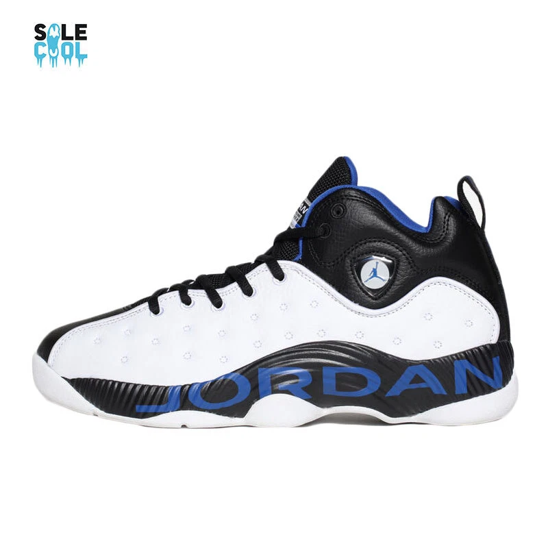 Nike Air Jordan Jumpman Team White Royal Blue Black Men's Shoes DZ7294-104