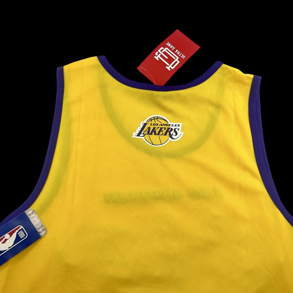 ウェア NBA LAKERS HARDWOOD XL Adidas Hardwood Wilt Chamberlain Lakers Swingman Jersey M