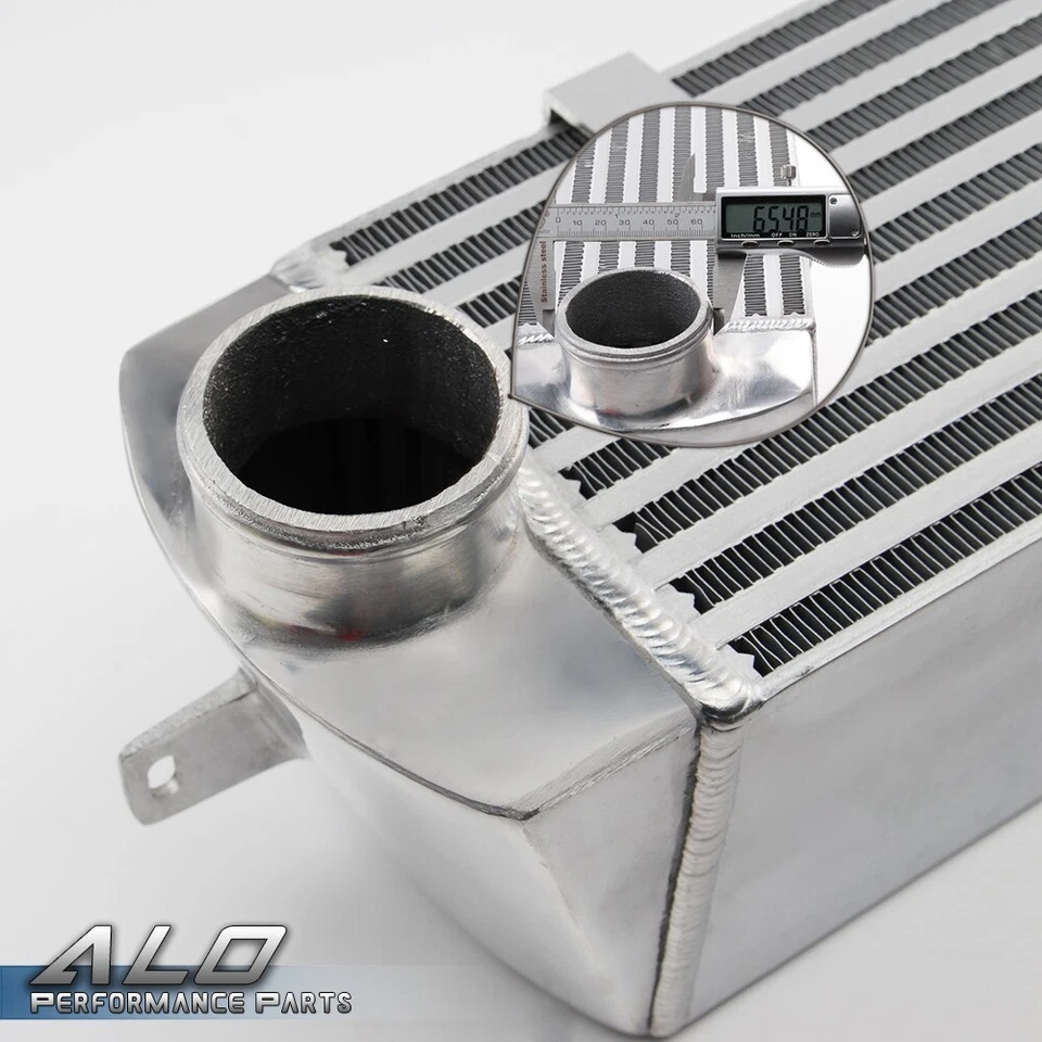 Fit For 06-10 BMW 135 135i 335 335i E90 E92 N54 Twin Turbo Intercooler+Hose - Image 2 of 4