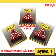 Piaggio Zip 50 Variomatikrollen/Gewichte Abstimmset 3 Stk 10 Varianten wählbar