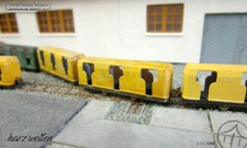 HARZ WELTEN N0524 - Grubenbahn Personenwagen Bauart offen lang, Bausatz, Spur Nf
