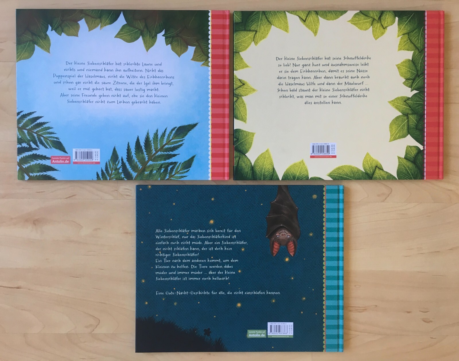 Thumbnail - Der Kleine Siebenschläfer - 3 Bilderbücher Sabine Bohlmann - Kerstin
