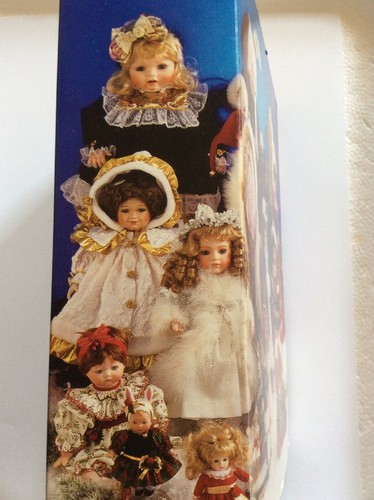 Marie Osmond Fine Porcelain Christmas Greeting Card Doll Blonde Ltd Ed Vtg 1995 - Picture 5 of 7