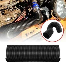 Car Air Intake Flexible Cold Pipe Ducting Feed Hose Induction Kit Useful 76mm 1M
