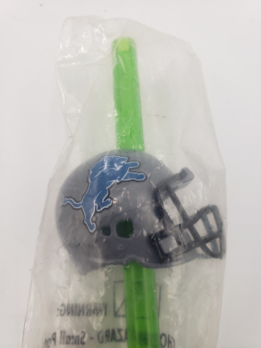 Detroit Lions NFL Football Helmet Straw 7-Eleven 2018 Souvenir Slurpee 12" Detroit Lions NFL Football Helmet Straw 7-Eleven 2018 Souvenir Slurpee 12"