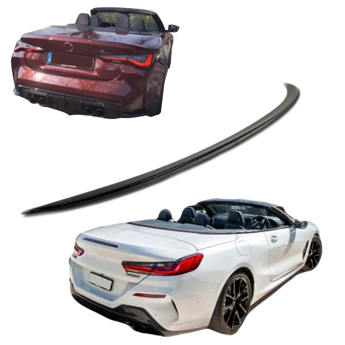 Spazzole Tergicristallo Anteriori Per BMW Serie 4 F33 F83 (2013+) | Kit 2 Pezzi | Lunghezze 609mm E 457mm - 2