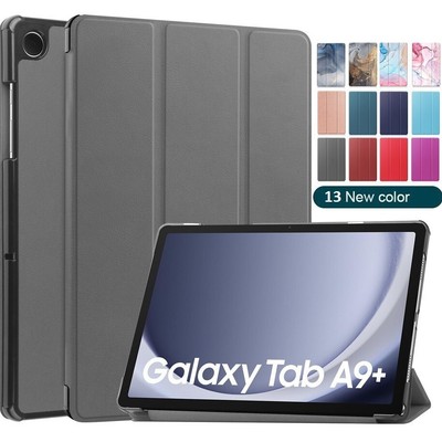 Schutzhülle 9H Hartglas für Samsung Galaxy Tab A9+ Plus 11 2023 Hülle Tasche Neu