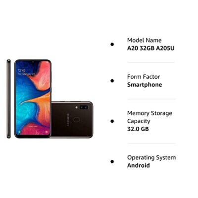 Samsung Galaxy A20 - 32 GB - Black (Unlocked) for sale online | eBay