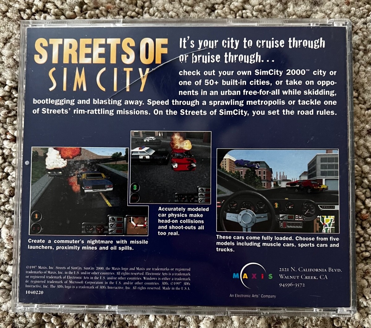 Streets of Sim City (PC CD-ROM) | eBay Streets of Sim City (PC CD-ROM) | eBay