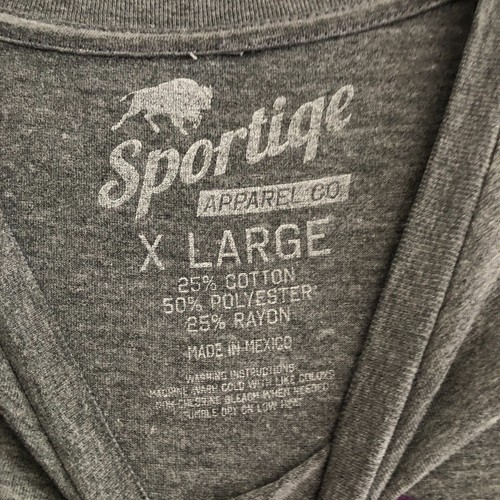 Camicia Los Angeles Lakers XL uomo grigia viola western conference sportiva LA NBA - Foto 5 di 9