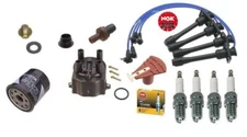 Cap-Rotor-NGK Wires-Platinum Spark Plug-PCV-Filter for Toyota Corolla 1.6 1.8L
