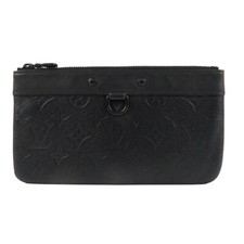 Louis Vuitton Monogram Shadow Pochette Discovery PM M44335 Auth Used