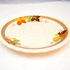 Myott Staffordshire England LEAFLET 3211 Cream Soup Saucer READ