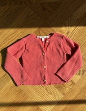 Bonpoint Baby Girl Cardigan In Pink