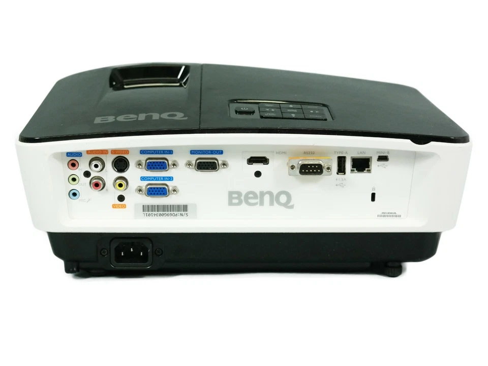 Refurbished BenQ MX723 DLP Projector 3700 ANSI HD 1080i HDMI w/bundle - Image 3 of 4