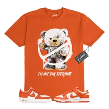 Dunk Cosmic Clay White Orange Low Air Force 1 '07 T Shirt Match NOT